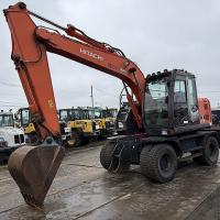 Hitachi Wheel Excavator, ZX145W-3 (2012)